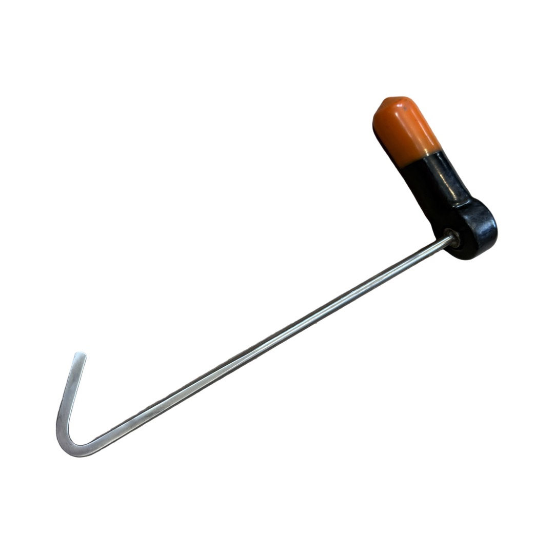 #154Ma- 1/4" diameter, 11.5" long, hook, adjustable handle handle