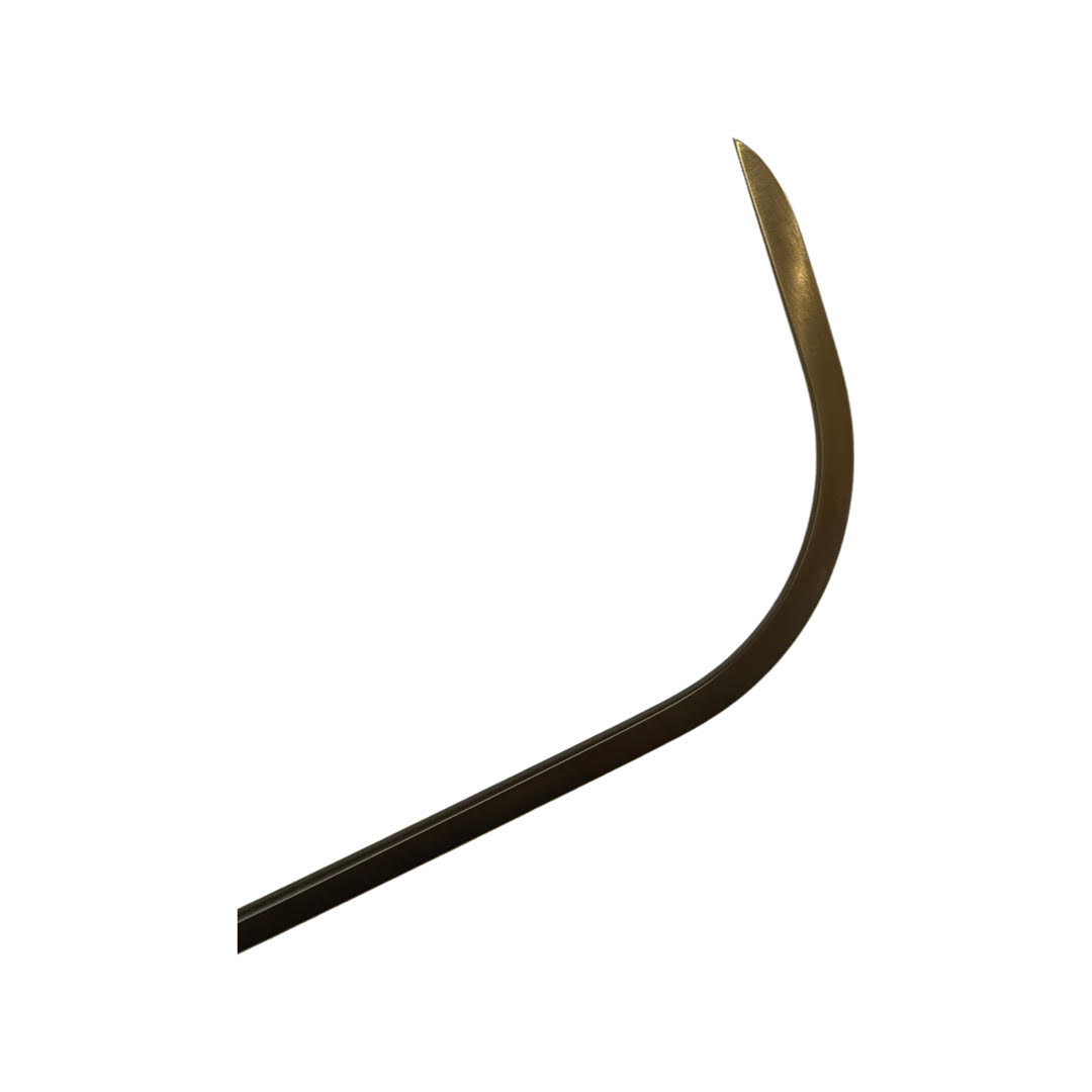 #445 L- 36″, 3/8″ Diameter Door Tool, 90 degree Bend, and the MT Sharp Tip, and 5″ Foot, Adjustable Handle