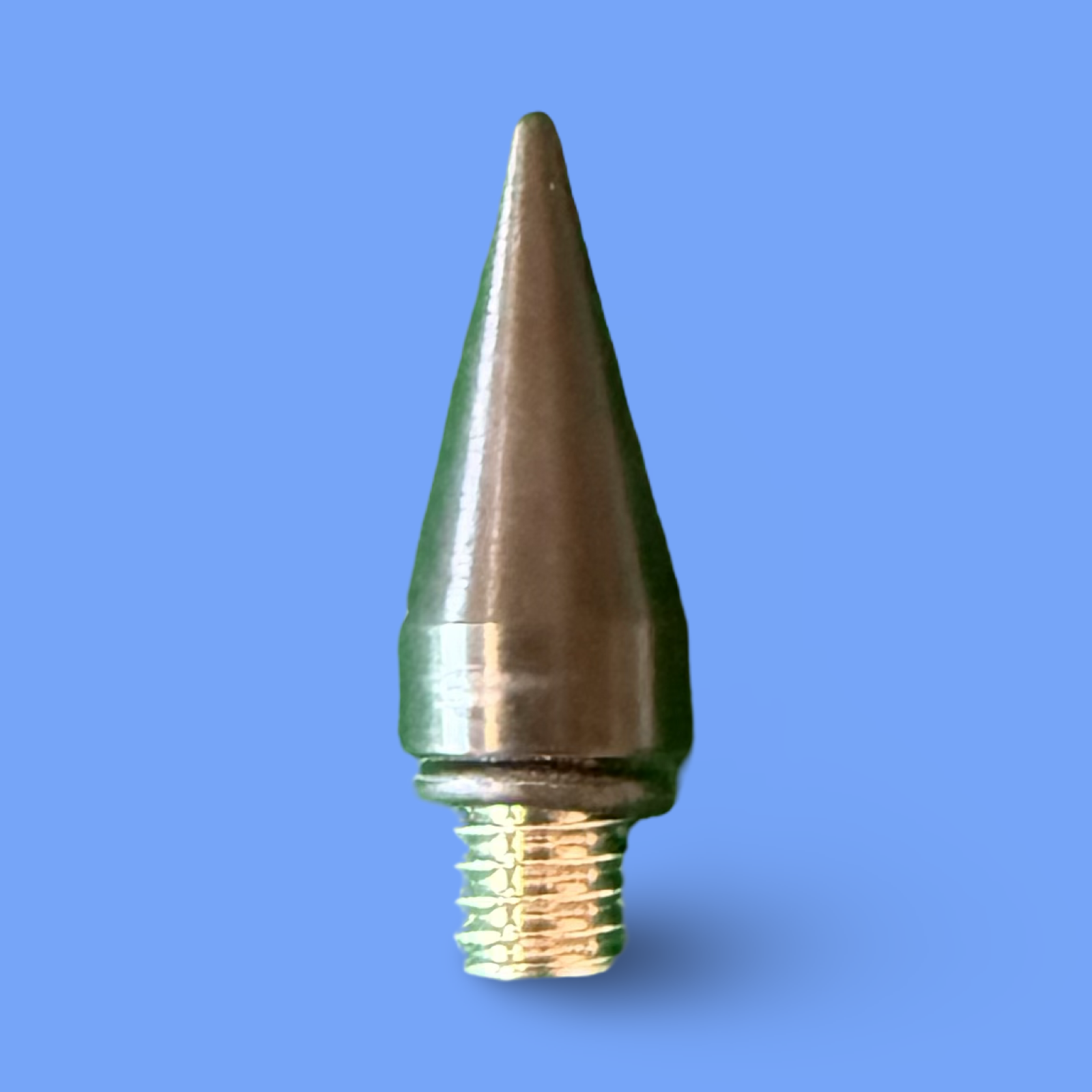 Delrin Sharp Tip- 1/2 diameter wide, universal threaded